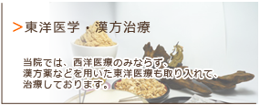 港区港南・品川エリアの動物病院　芝浦港南動物病院の画像　東洋医学・漢方治療